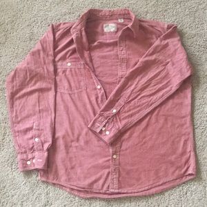 Light red, men's button up.